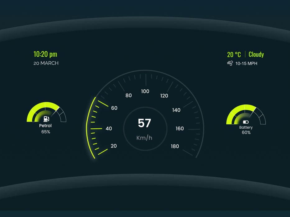Real-time tracking interface